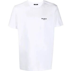 Balmain Classic White Short Sleeve Tee